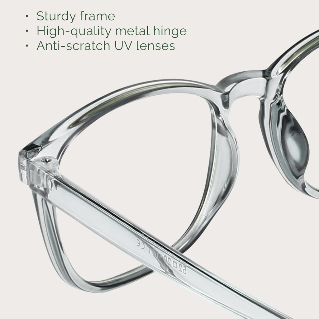MIGSIR 6 Pack Blue Light Blocking Glasses for Women Men – Stylish Computer & Gaming Glasses, Fashion Square Frame Eyewear
