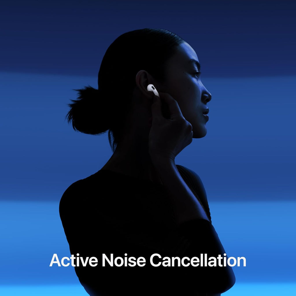 Apple Airpods 4 Wireless Earbuds with Active Noise Cancellation