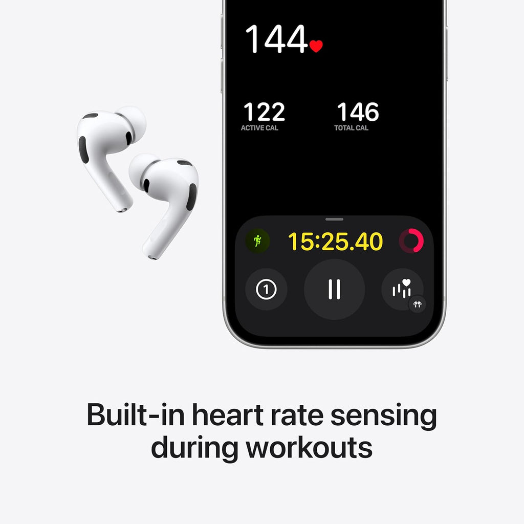 Apple Airpods Pro 3 Wireless Earbuds with Active Noise Cancellation