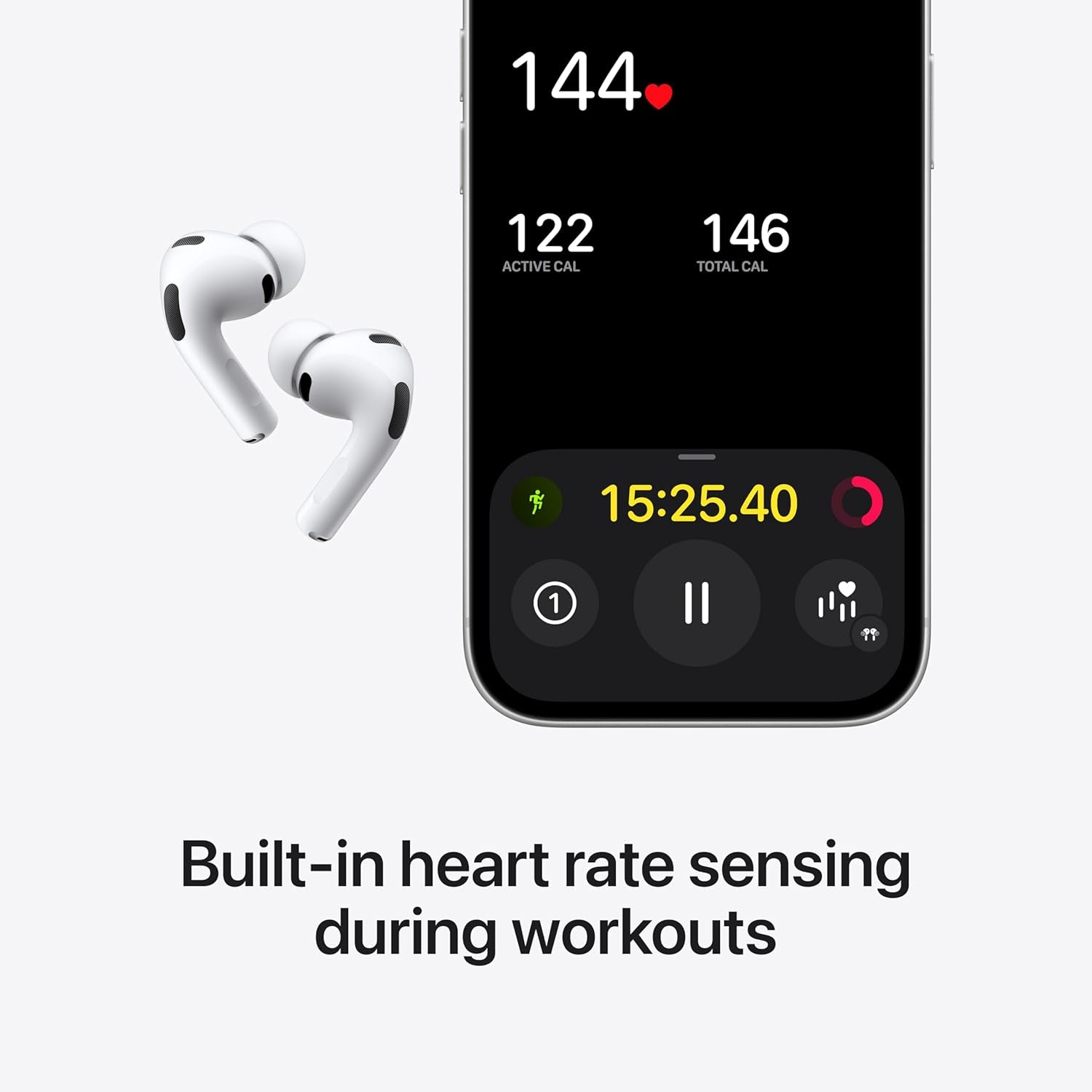 Apple Airpods Pro 3 Wireless Earbuds with Active Noise Cancellation
