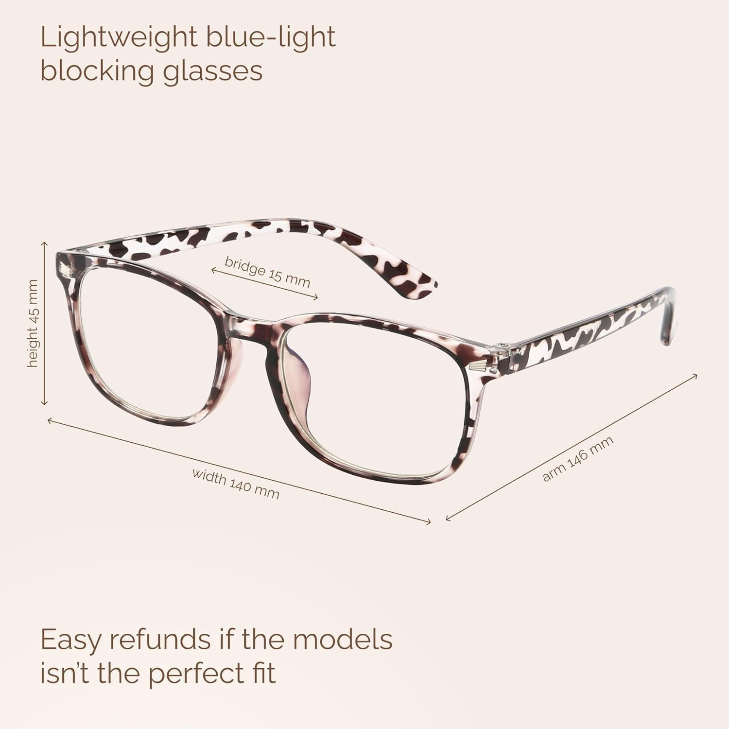 MIGSIR 6 Pack Blue Light Blocking Glasses for Women Men – Stylish Computer & Gaming Glasses, Fashion Square Frame Eyewear