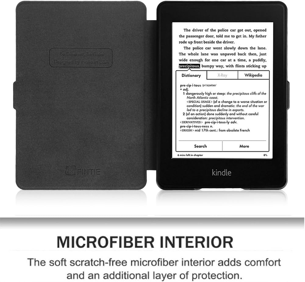 Fintie Slimshell Case for 6" Kindle Paperwhite 2012-2017, Turquoise
