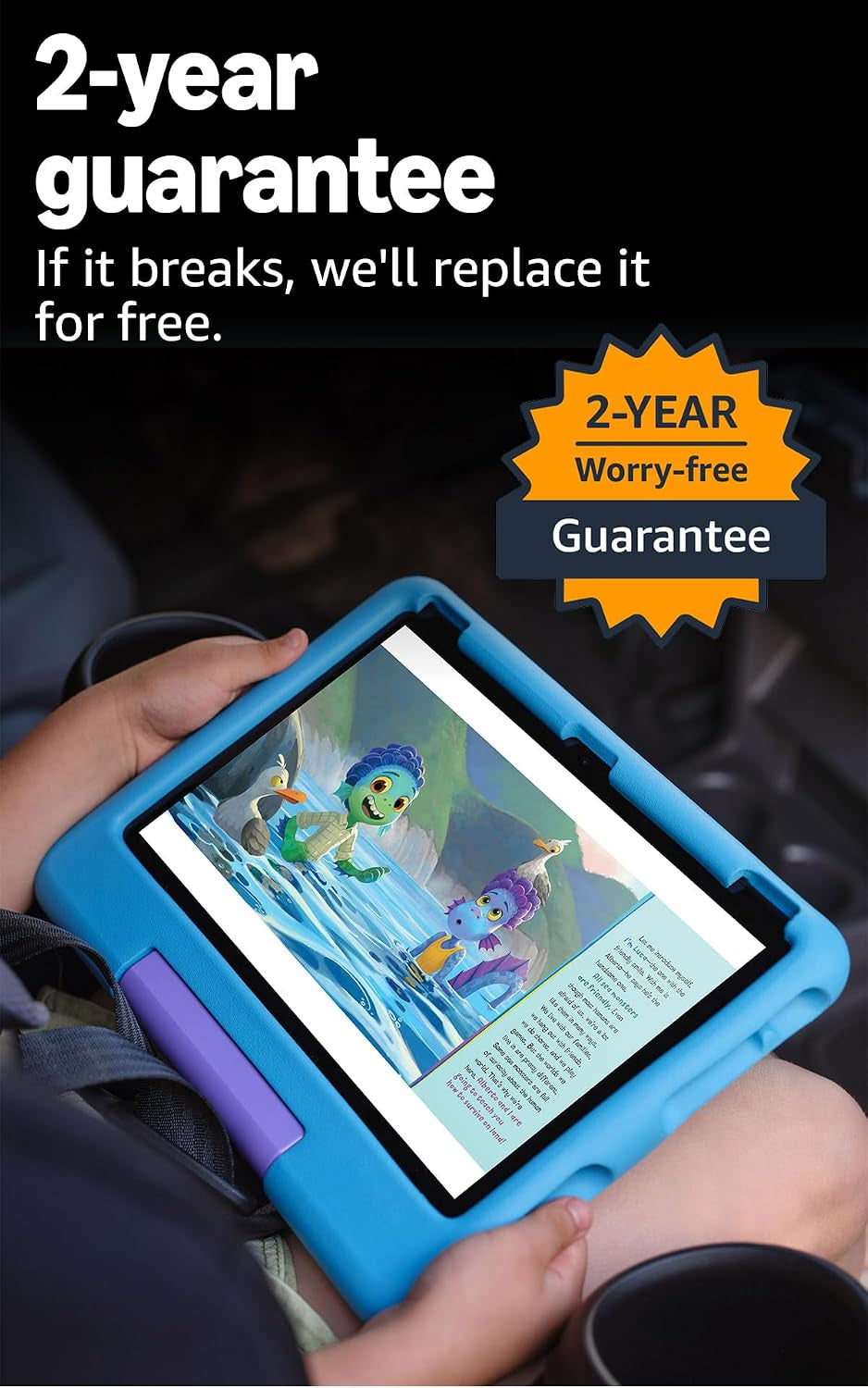 Amazon Fire HD 10 Kids Tablet (Newest Model) Ages 3-7 | Bright 10.1" HD Screen with Included Ad-Free and Exclusive Content, Robust Parental Controls, 13-Hr Battery, 32 GB, Disney Mickey Mouse