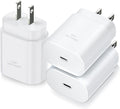 USB C Charger Block, Costyle 3 Pack 25W Super Fast Charger Type C Charging Block Compatible Iphone 15/14/13/12 Mini/11 Pro Max/Xs/Xr/Se/Ipad Pro, Samsung S25/S24/S23/S22 Ultra/S21 Plus/S20 Fe-White