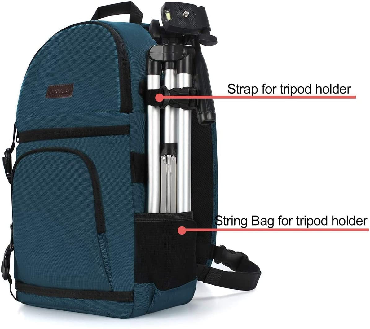 MOSISO Camera Sling Bag, Photography Shoulder Bag Compact Camera Backpack