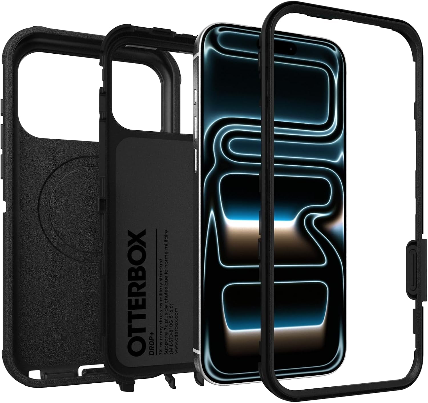 Otterbox Iphone 17 Pro Max Defender Pro Series Case - Black