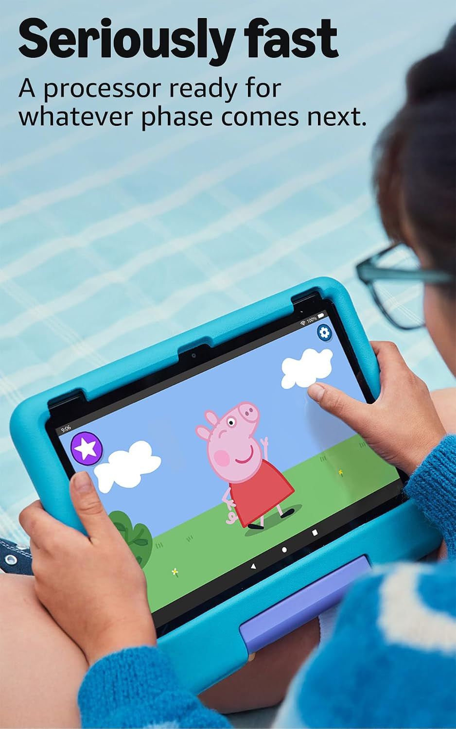 Amazon Fire HD 10 Kids Tablet (Newest Model) Ages 3-7 | Bright 10.1" HD Screen with Included Ad-Free and Exclusive Content, Robust Parental Controls, 13-Hr Battery, 32 GB, Disney Mickey Mouse