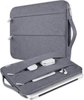 V Voova 11-12 Inch Waterproof Laptop Sleeve with Handle, Grey