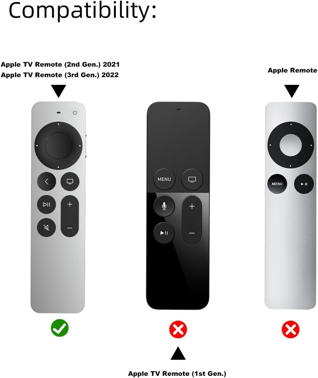 Compatible with Apple TV 4K Siri Remote Case 2021, Yellow