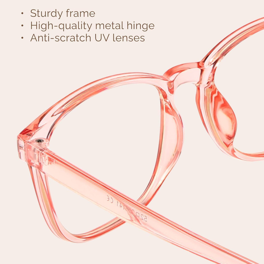 MIGSIR 6 Pack Blue Light Blocking Glasses for Women Men – Stylish Computer & Gaming Glasses, Fashion Square Frame Eyewear