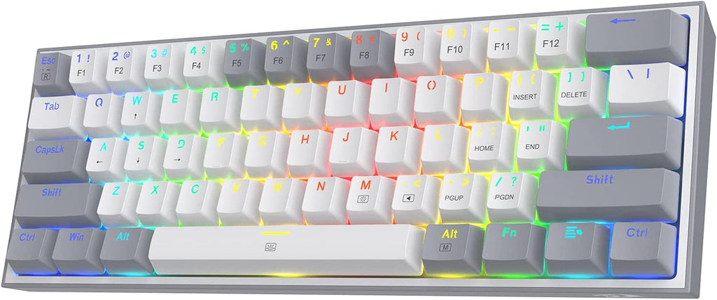 Redragon K617 Wired 60% Compact Hot-Swap RGB Gaming Mechanical Keyboard