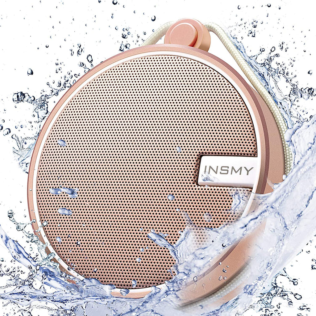 INSMY C12 IP67 Waterproof Shower Bluetooth Speakers Portable Small Speaker