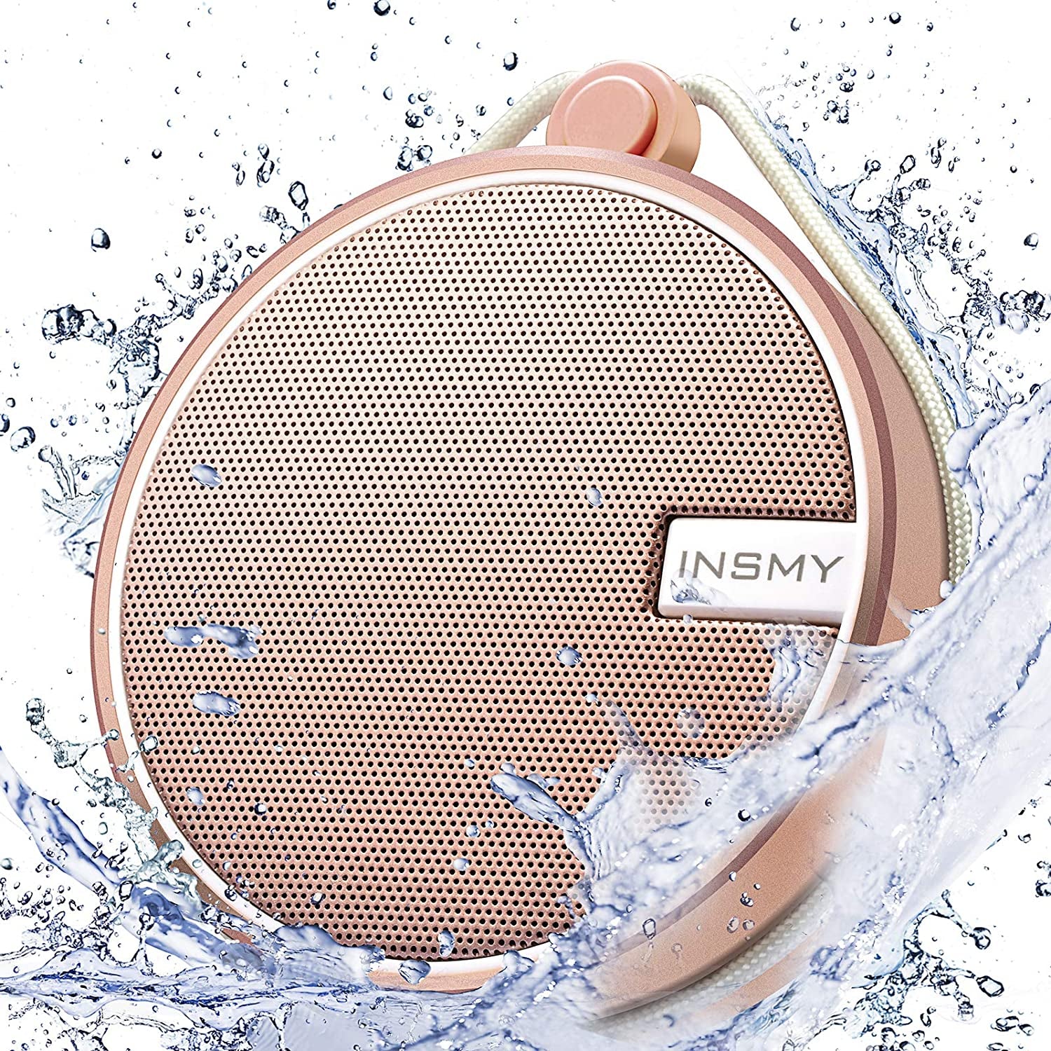 INSMY C12 IP67 Waterproof Shower Bluetooth Speakers Portable Small Speaker