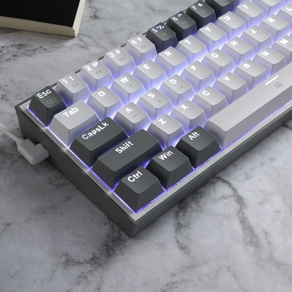Redragon K617 Wired 60% Compact Hot-Swap RGB Gaming Mechanical Keyboard